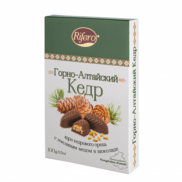 №1 Риф и ко Конфеты "Горно-Алтайский кедр" 100г  во Владикавказе